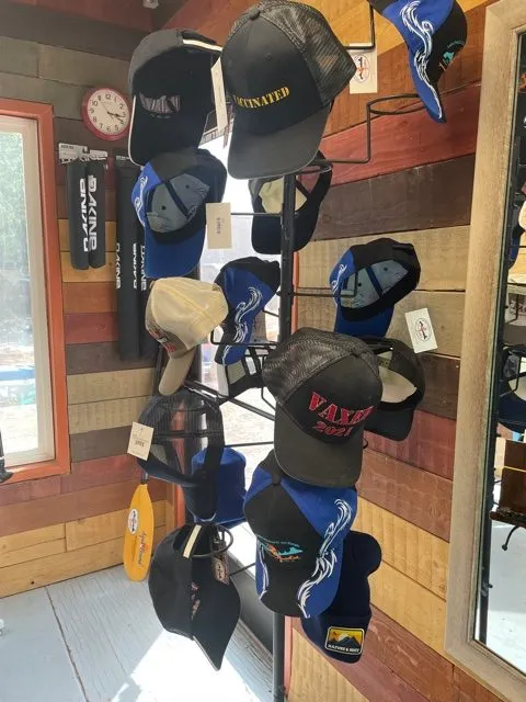 lake powell hats in the lake powell paddleboard and kayak gift shop